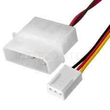 Вентилятор ExeGate EX12025S3PM, 120x120x25 мм, подшипник скольжения, 3pin+Molex, 1200RPM, 25dBA