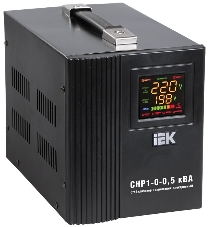 Стабилизатор напряжения HOME СНР 1/220 0.5кВА переносной ИЭК IVS20-1-00500