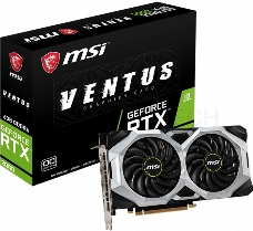 Видеокарта MSI RTX2060 VENTUS GP OC 6GB  GDDR6 1710/14000 HDMIx1 DPx3 HDCP