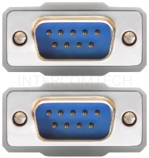 Кабель Greenconnect 15.0m 0-модемный COM, DB9/DB9  9M/9M, серый, 30 AWG, GCR-DB902-15m