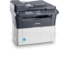 МФУ Kyocera Ecosys FS-1125MFP, лазерный принтер/сканер/копир/факс A4, 25 стр/мин, 1800x600 dpi, 64 Мб, ADF, дуплекс, подача: 251 лист., вывод: 100 лист., Ethernet, USB, ЖК-панель