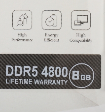 Память DDR5 8GB 4800MHz AGi AGI480008UD238 RTL PC5-38400 CL40 DIMM 288-pin 1.1В single rank Ret