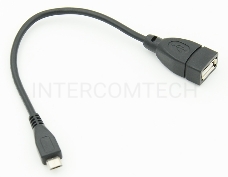Кабель USB Behpex OTG USB(f)/MicroUSB (0.2м)