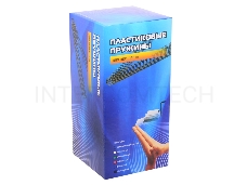 Пружины для переплета пластиковые Office Kit /  ? 25 мм / 220 листов  A4 / 50 шт в упаковке / белый.