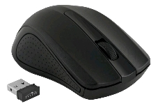 Мышь Oklick 485MW черный оптическая (1200dpi) беспроводная USB (2but)