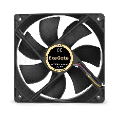 Вентилятор ExeGate E12025S4P-PWM, 120x120x25 мм, подшипник скольжения, 4pin, PWM, 25dBA