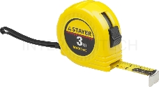 Рулетка STAYER MASTER MaxTape, пластиковый корпус, 3м/16мм [34014-03-16]