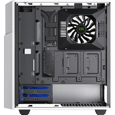 Компьютерный корпус, без блока питания ATX/ Gamemax Contac COC WB ATX case, black/white, w/o PSU