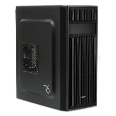 Корпус Zalman ZM-T6 черный без БП mATX 1xUSB2.0 1xUSB3.0 audio bott PSU