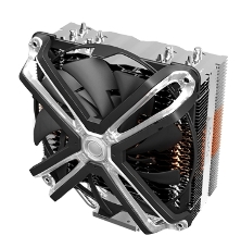 Кулер ZALMAN CNPS17X, 140mm RGB FAN, 5 HEAT PIPES, 4-PIN PWM, 800-1500 RPM, 29DBA, FDB BEARING, FULL SOCKET SUPPORT