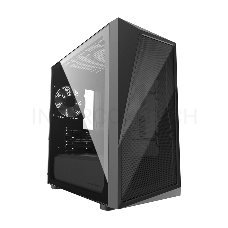 Корпус без блока питания Cooler Master Case CMP 320L mATX, 2x120fan, ARGB, USB 3.2 Gen1 Type-A, w/o PSU