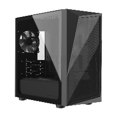 Корпус без блока питания Cooler Master Case CMP 320L mATX, 2x120fan, ARGB, USB 3.2 Gen1 Type-A, w/o PSU