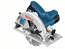 Пилы электрические сабельные, ленточные, Лобзики Bosch GKS 190 0601623000 Пила дисковая {1200 Вт, 190х30мм, 66мм, 4,2кг, коробка}