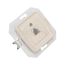 Розетка Телефон DEA RJ11 с/у мех. Беж KRANZ