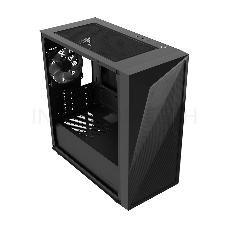 Корпус без блока питания Cooler Master Case CMP 320L mATX, 2x120fan, ARGB, USB 3.2 Gen1 Type-A, w/o PSU