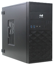 Корпус MidiTower InWin EFS-052BL  RB-S500HQ70 H U3*2 A + Screwless  6111207