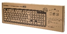 Клавиатура Oklick 130M черный USB