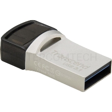 Флеш Диск Transcend 64GB JetFlash 890, USB Type-C, OTG ,Металл