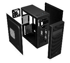 Корпус Zalman S2 черный без БП ATX 2x120mm 2xUSB2.0 1xUSB3.0 audio bott PSU