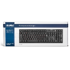 Клавиатура Keyboard SVEN Standard 304 USB+HUB чёрная