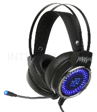 Наушники с микрофоном Oklick HS-L700G INFINITY черный 2.2м мониторы оголовье (HS-L700G)