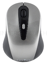 Мышь Oklick 435MW серый/черный оптическая (1600dpi) беспроводная USB (3but)