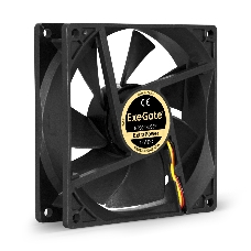 Вентилятор ExeGate ExtraPower EP09225S3P, 92x92x25 мм, подшипник скольжения, 3pin, 2200RPM, 24dBA