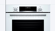 Духовой шкаф Электрический Bosch HBG537NW0R белый, встраиваемый