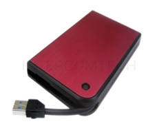 Внешний корпус для HDD AgeStar 3UB2A14 (Red) usb3.0 to 2,5 hdd SATA алюминий