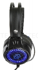 Наушники с микрофоном Oklick HS-L700G INFINITY черный 2.2м мониторы оголовье (HS-L700G)