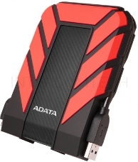 Внешний жесткий диск AData USB 3.0 1Tb AHD710P-1TU31-CRD HD710P DashDrive Durable 2.5 черный/красный