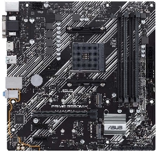Материнская плата Asus PRIME B550M-K Soc-AM4 AMD B550 4xDDR4 mATX AC`97 8ch(7.1) GbLAN RAID+VGA+DVI+HDMI
