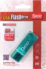 Флеш Диск Dato 128Gb DB8002U3 DB8002U3G-128G USB3.0 зеленый