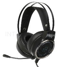 Наушники с микрофоном Oklick HS-L700G INFINITY черный 2.2м мониторы оголовье (HS-L700G)