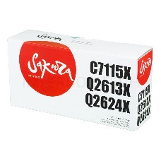 Картридж SAKURA C7115X/Q2613X/2624X для HP LaserJet 
1000/1150/1200/1200n/1200se/1220/1220se/1300/1300n/1300xi/3300/3310/3320/3320n/3330 Series, черный, 3500 к.