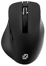 Мышь Oklick/Оклик 537MW черный оптическая (1600dpi) беспроводная USB (6but)