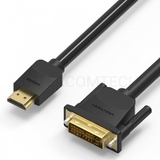 Кабель Vention HDMI 19M/DVI-D Dual link 25M - 5 м