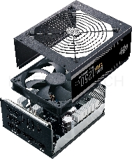 Блок питания Power Supply Cooler Master MWE Gold V2 (model name: MPE-C501-AFCAG), 1250W, ATX, 140mm, 24+4pin, 12xSATA, 8xPCI-E(6+2), APFC, 80+ Gold, w/UK Cable, Full Modular, OEM Version