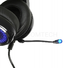 Наушники с микрофоном Oklick HS-L700G INFINITY черный 2.2м мониторы оголовье (HS-L700G)
