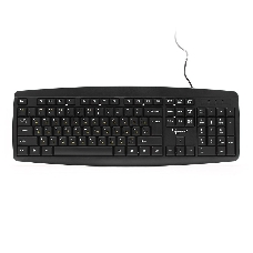 Клавиатура Gembird KB-8351U-BL, черный, USB, 104 клавиши