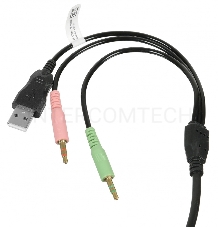 Наушники с микрофоном Oklick HS-L700G INFINITY черный 2.2м мониторы оголовье (HS-L700G)