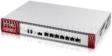 Межсетевой экран ZYXEL Firewall ZyWALL USG FLEX 500, Rack, 7 configurable (LAN / WAN) ports GE, 1xSFP, 2xUSB3.0, AP Controller (8/72), Device HA Pro