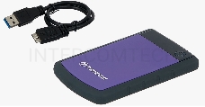Внешний жесткий диск 4.0Tb Transcend Portable HDD StoreJet 2.5 (TS4TSJ25H3P) USB3.0 Durable anti-shoc