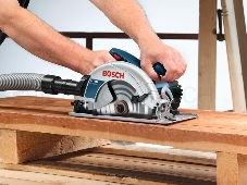 Пилы электрические сабельные, ленточные, Лобзики Bosch GKS 190 0601623000 Пила дисковая {1200 Вт, 190х30мм, 66мм, 4,2кг, коробка}