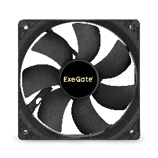 Вентилятор ExeGate ExtraPower EP12025B3P, 120x120x25 мм, двойной шарикоподшипник, 3pin, 1600RPM, 25dBA