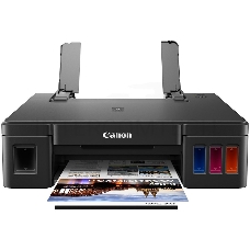 Принтер Canon PIXMA G1411, 4-цветный струйный СНПЧ A4, 8.8 (5 цв) изобр./мин, 4800x1200 dpi, подача: 100 лист., USB, печать фотографий, печать без полей (Старт.чернила 12000 стр черные, 7000 стр CMY цветные)