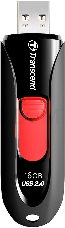 Флеш Диск Transcend 16Gb Jetflash 590 TS16GJF590K USB2.0 черный