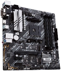 Материнская плата ASUS PRIME B550M-A Soc-AM4 AMD B550 4xDDR4 mATX AC`97 8ch(7.1) GbLAN RAID+VGA+DVI+HDMI