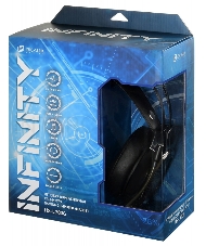 Наушники с микрофоном Oklick HS-L700G INFINITY черный 2.2м мониторы оголовье (HS-L700G)