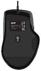 Мышь Acer OMW130 черный оптическая (3600dpi) USB (6but)